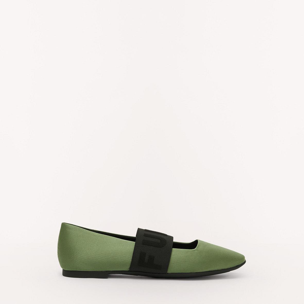 Furla Iris Ballerinas Green Women South Africa WU3815692